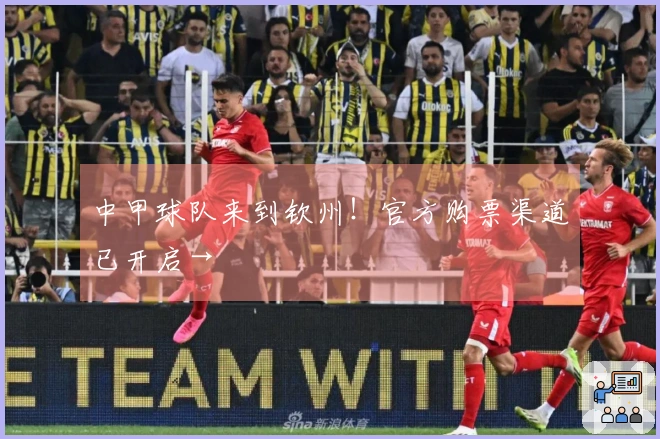 中甲球队来到钦州！官方购票渠道已开启→