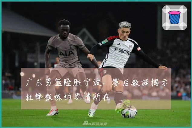 广东男篮险胜宁波，赛后数据揭示杜锋教练的恩情所在